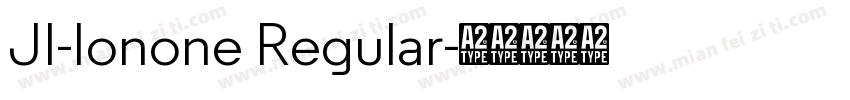 JI-Ionone Regular字体转换